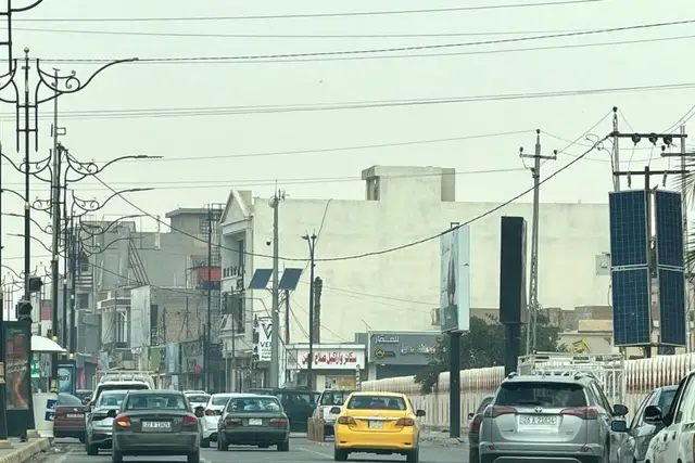Billboard at 40 Street – Opposite to Big Mosque, Salah al-Din