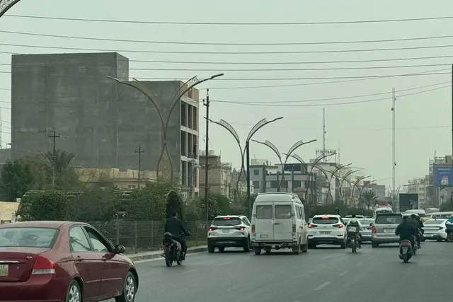 Billboard at Saied Al Asa’r Square, Karbala