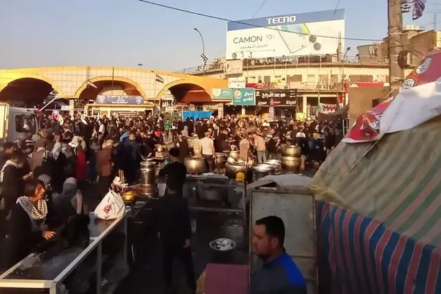 Billboard at Al Kadhmiya – Al Uroba Square, Baghdad