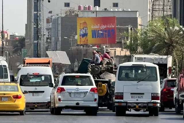 Billboard at Al Ghadeer - Maysaloon Square, Baghdad