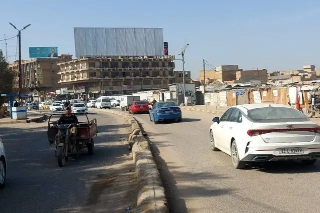 Billboard at Imam Ali Street – Al Hnood Bridge, Babil
