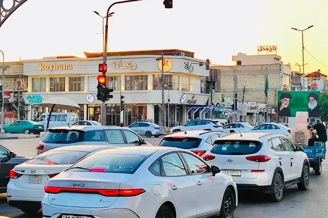 Billboard at Al Hur street – Main Intersection, Karbala