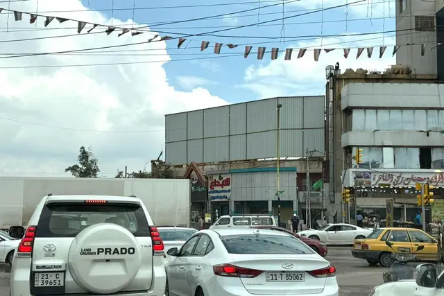 Billboard at Hay Al Qahira – Towards Nida Mosque, Baghdad